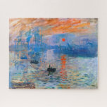 Claude Monets Sonnenaufgang Puzzle<br><div class="desc">Claude Monets "Sonnenaufgang" ist ein berühmtes Gemälde, das 1872 entworfen wurde. Es zeigt den Sonnenaufgang über dem Hafen von Le Havre, einer Stadt in Frankreich, in der Monet geboren war. Das Gemälde ist bekannt für seine hellen Farben und seine Haselatmosphäre, die die Schönheit und Ruhe eines neuen Tages erfassen. "Sunrise"...</div>