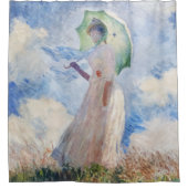 Claude Monets Suzanne Hoschedé (1886) Duschvorhang (Vorderseite)