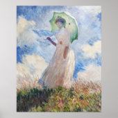 Claude Monets Suzanne Hoschedé (1886) Poster (Vorne)