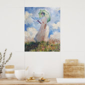 Claude Monets Suzanne Hoschedé (1886) Poster (Küche)