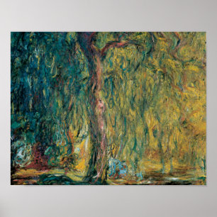 Claude Monets Trauerweide Poster