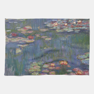 Claude Monets Wasser-Lilien Küchentuch