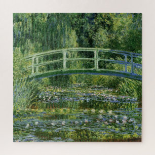 Claude Monets Wasserläufe und Japanische Brücke Puzzle