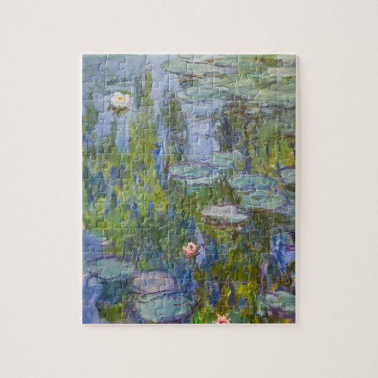 Claude Monet's Water Lilies (1915)  Puzzle (Vertikal)