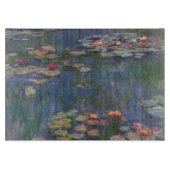 Claude Monets Water Lilies Schneidebrett (Vorderseite)