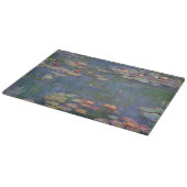 Claude Monets Water Lilies Schneidebrett (Ecke)