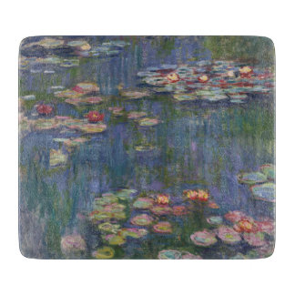 Claude Monets Water Lilies Schneidebrett
