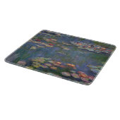 Claude Monets Water Lilies Schneidebrett (Ecke)