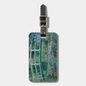 Claude Monets Water Lilies und Japanische Brücke Gepäckanhänger (Vorderseite vertikal)