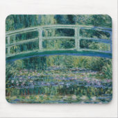 Claude Monets Water Lilies und Japanische Brücke Mousepad (Vorne)