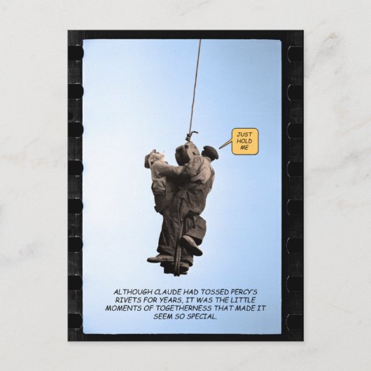 Claude & Percy' intime Stunde Postkarte (Vorderseite)