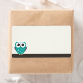 Claude the Little Owl | Leere Versandetiketten (Insitu)