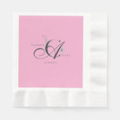 Claudia Alves Florist-Papier-Serviette Serviette (Vorderseite)