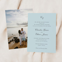 Claudia Powder Blue Elegante Wedding
