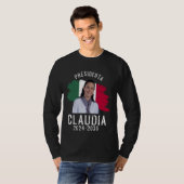 Claudia Sheinbaum Präsident, mexikanischer Präside T-Shirt (Vorne ganz)
