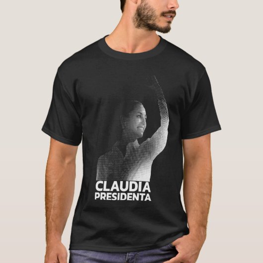 Claudia Sheinbaum Presidenta 2024 T-Shirt (Vorderseite)