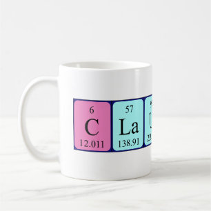 Claudine Periodenname Tasse