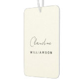 Claudine Williamson Autolufterfrischer (Links)