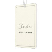 Claudine Williamson Autolufterfrischer (Links)