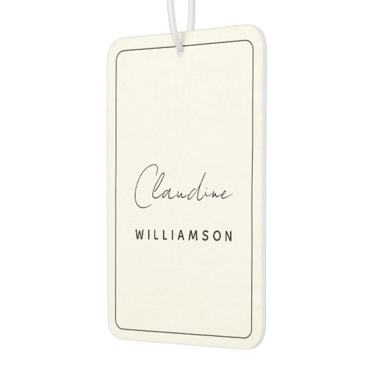 Claudine Williamson Autolufterfrischer (Links)