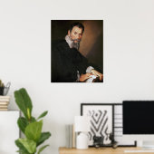 Claudio Monteverdi Poster (Heimbüro)