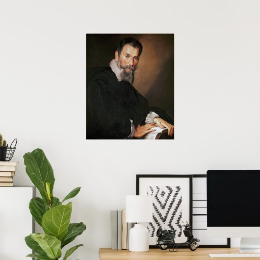 Claudio Monteverdi Poster (Heimbüro)
