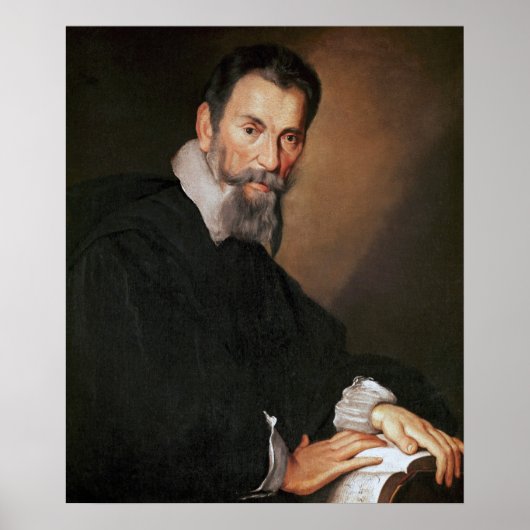 Claudio Monteverdi Poster (Vorne)