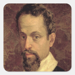 Claudio Monteverdi Quadratischer Aufkleber