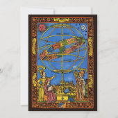 Claudius Ptolemäus Astronom, Vintage-Himmels- (Vorderseite)