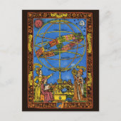 Claudius Ptolemy Astronomer, Vintager Celestial Postkarte (Vorderseite)