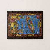Claudius Ptolemy Astronomer, Vintager Celestial Puzzle (Horizontal)