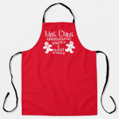 Claus Bake Shoppe Schürze (Vorderseite)
