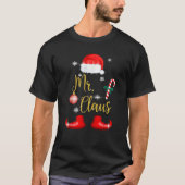 Claus Christmas Couples Matching Ihm Xmas Pajam T-Shirt (Vorderseite)