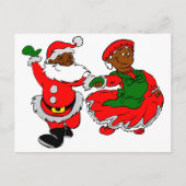 Claus Feiertagspostkarte (Vorderseite)