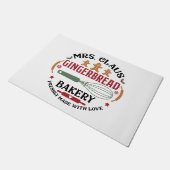 Claus Gingerbread Bakery Fußmatte (Schrägansicht)