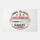 Claus Gingerbread Bakery Fußmatte (Vorderseite)