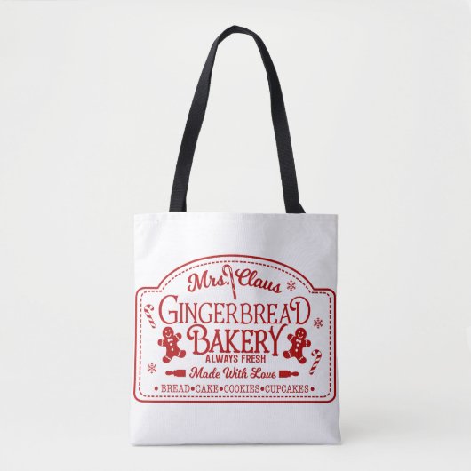 Claus Gingerbread Bakery Tasche (Vorderseite)