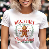 Claus Gingerbread Bakery Weihnachten Tri-Blend Shirt