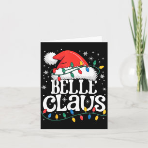 Claus Lustiges Weihnachten Oma Feiertagsstil  Karte