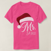 Claus & Mrs Claus Est T-Shirt (Design vorne)