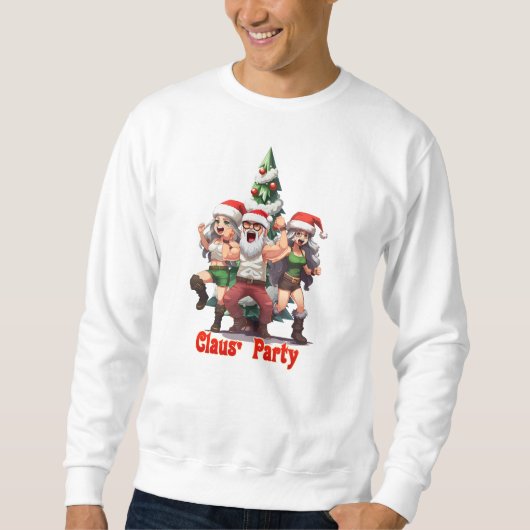 Claus Party Sweatshirt (Vorderseite)