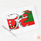 Claus Rechteckiger Aufkleber (Umschlag)