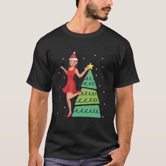 Claus Sexy Weihnachts-T - Shirt (Vorderseite)