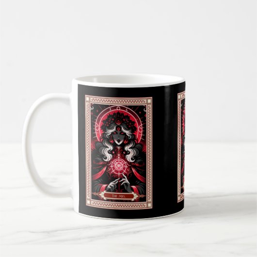 Claus Tarot Card Kaffeetasse (Links)