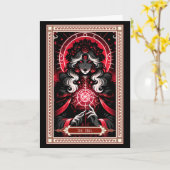 Claus Tarot Card Karte (Gelbe Blume)