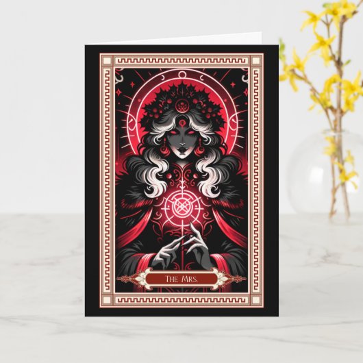 Claus Tarot Card Karte (Gelbe Blume)