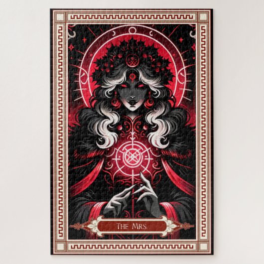 Claus Tarot Card Puzzle (Vertikal)