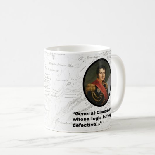 Clausewitz und Jomini hassten sich… Kaffeetasse (VorderseiteRechts)