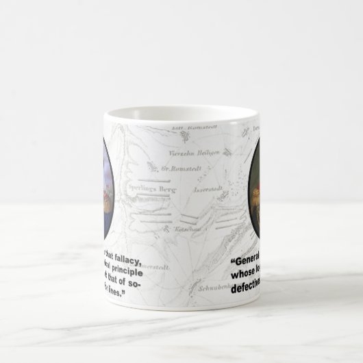Clausewitz und Jomini hassten sich… Kaffeetasse (Mittel)