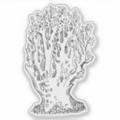 Clavaire Jaune Mushroom Sticker (Vorderseite)